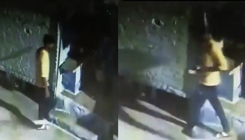 ग्वालियर:एक अजीब सरफिरा चोर जो महिलाओं के अंडर गारमेंट्स गायब कर रहा है, तस्वीरें हुई CCTV में कैद