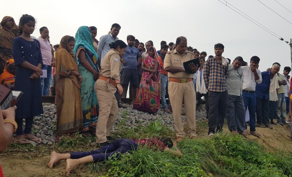 जौनपुर:रेलवे ट्रैक पर मिला किशोरी का शव, हत्या की आशंका,मड़ियाहूं कोतवाली क्षेत्र का मामला