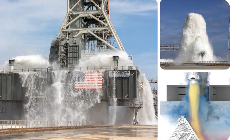 NASA हर लॉन्च से पहले आधा मिलियन गैलन पानी क्यों गिराता है?