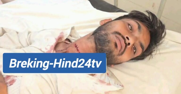 थाने के अंदर युवक ने धारदार हथियार से गला रेत लिया, मचा हड़कंप