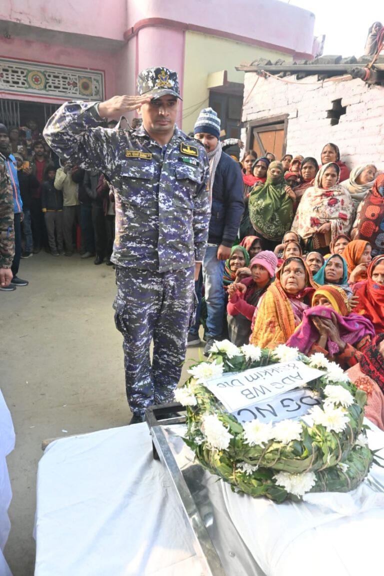 NCC कैडेट आकाश कुमार प्रजापति का प्रशिक्षण के दौरान असामयिक निधन, गांव में शोक की लहर