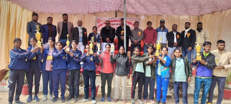 क्रास कंट्री प्रतियोगिता पुरुष एवं महिला वर्ग का हुआ आयोजन